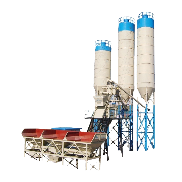 Significance of main interface parameters of HZS120 concrete batching plant