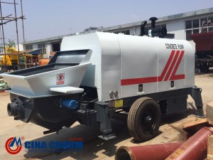 HBTS30—Diesel concrete trailer pump manufacturer