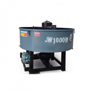 JW1000 pan concrete mixer concrete machine