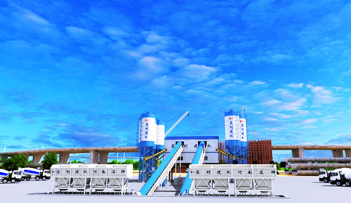 3D Figure 1 – stationary Concrete Batching Plant