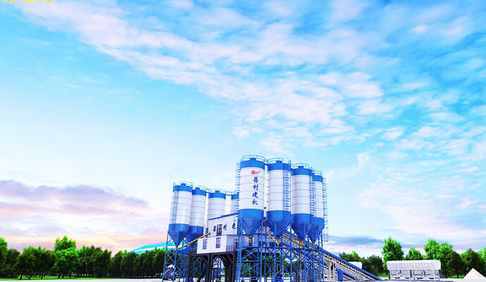 3D Figure 3 – stationary Concrete Batching Plant