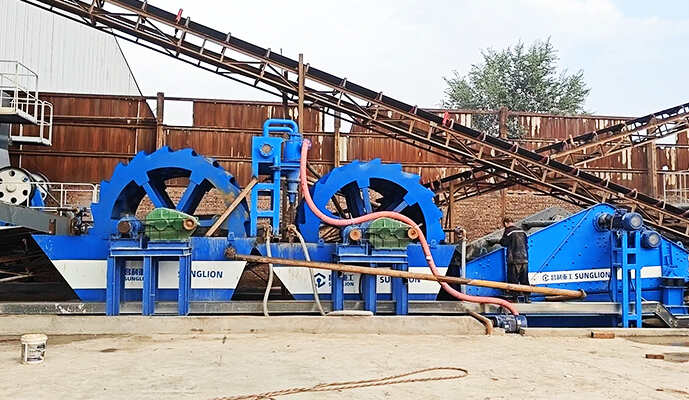 Figure 1 – Sand washing and dewatering integrated machine
