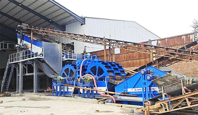 Figure 2 – Sand washing and dewatering integrated machine