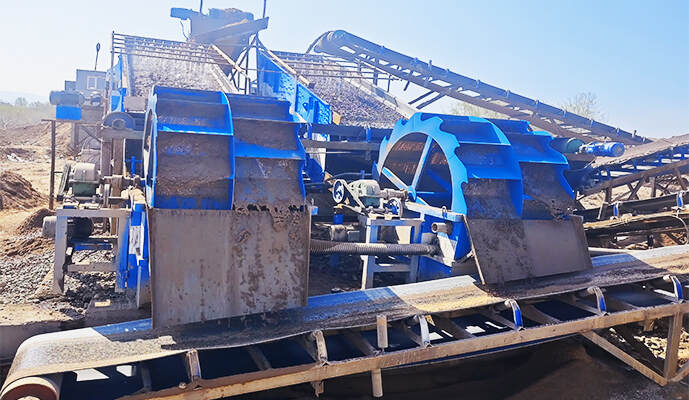 Figure 2 – Wheel-type sand washing machine