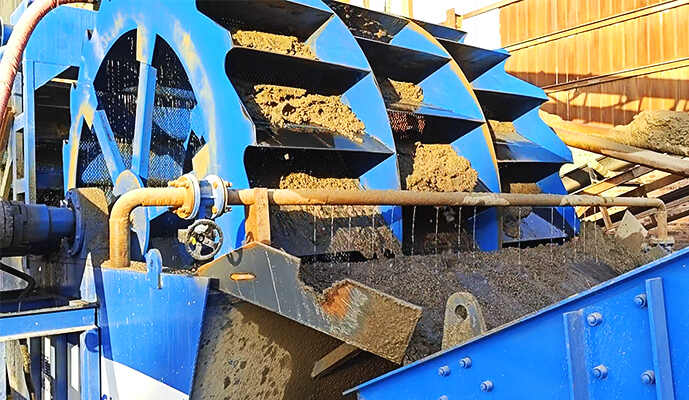 Figure 3 – Sand washing and dewatering integrated machine