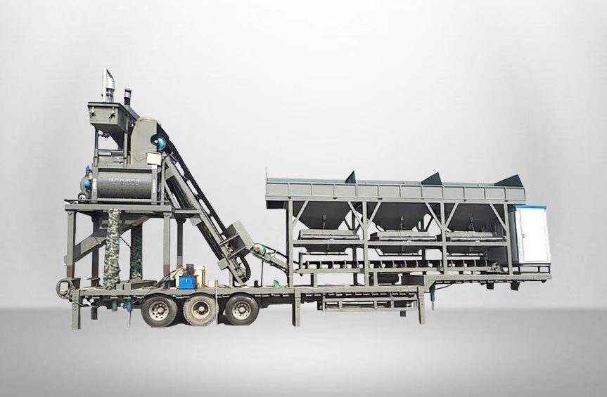 Mobile Concrete Batching Plant