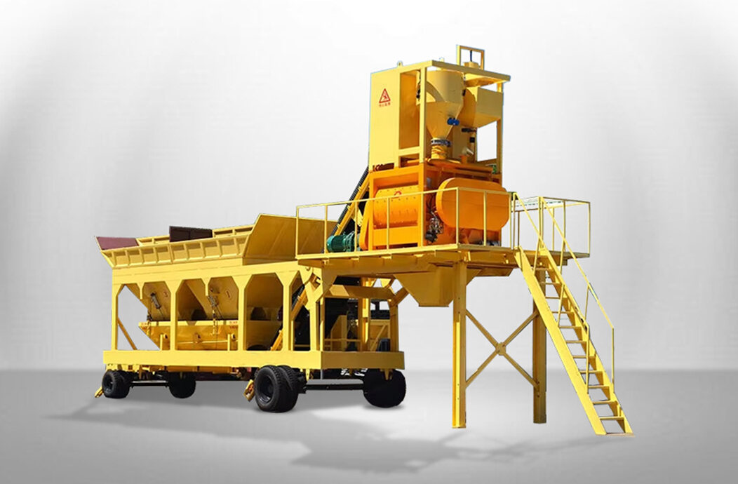 Mobile Concrete Batching Plant