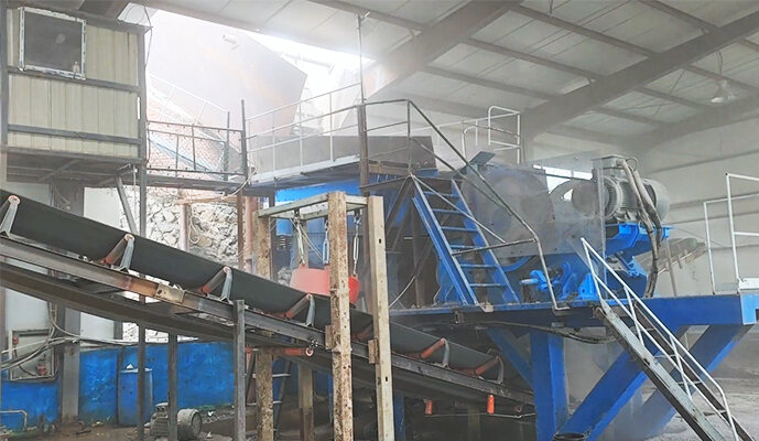 Real photos1 – 150tph mining line