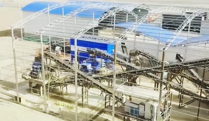 Real photos2 – 100tph mining line