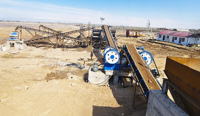 Real photos3 – 200tph mining line