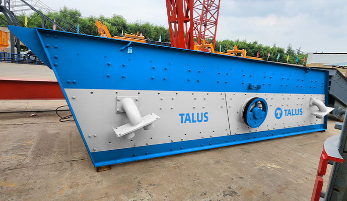 Real shot picture 3- circular vibrating screen