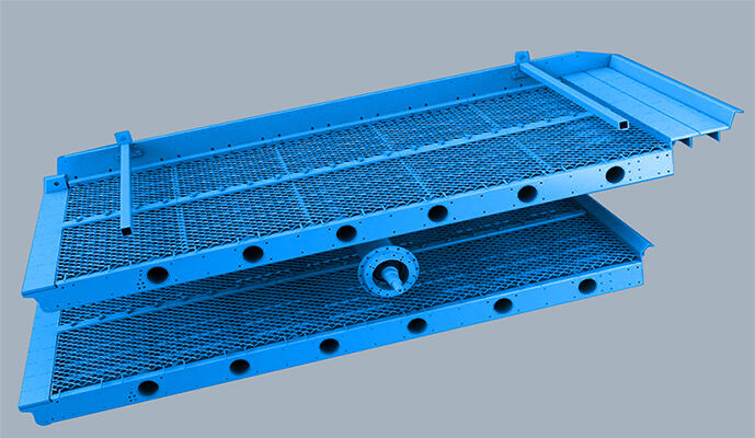 Structural Diagram – Circular Vibrating Screen