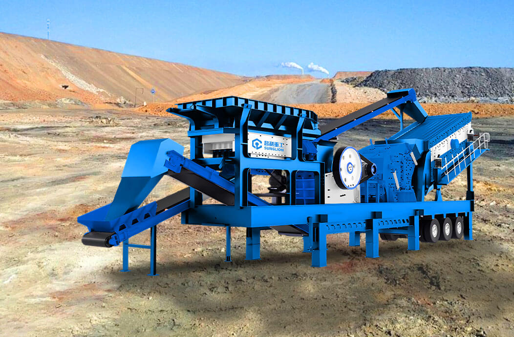 Modular Wheeled Combined Mobile Crushing Plant