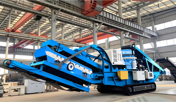 Crawler Mobile Cone Crushing Plant