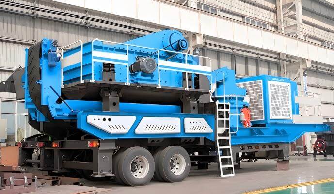 Wheel Type Mobile Medium & Fine Crushing Screening Plant