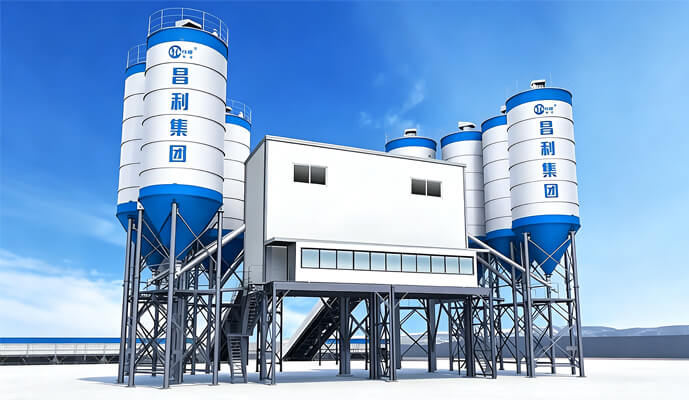 Ready Mix Concrete Batching Plant